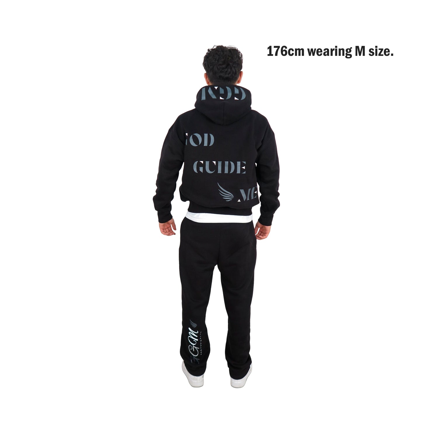 BASIC BLACK TRACKSUIT