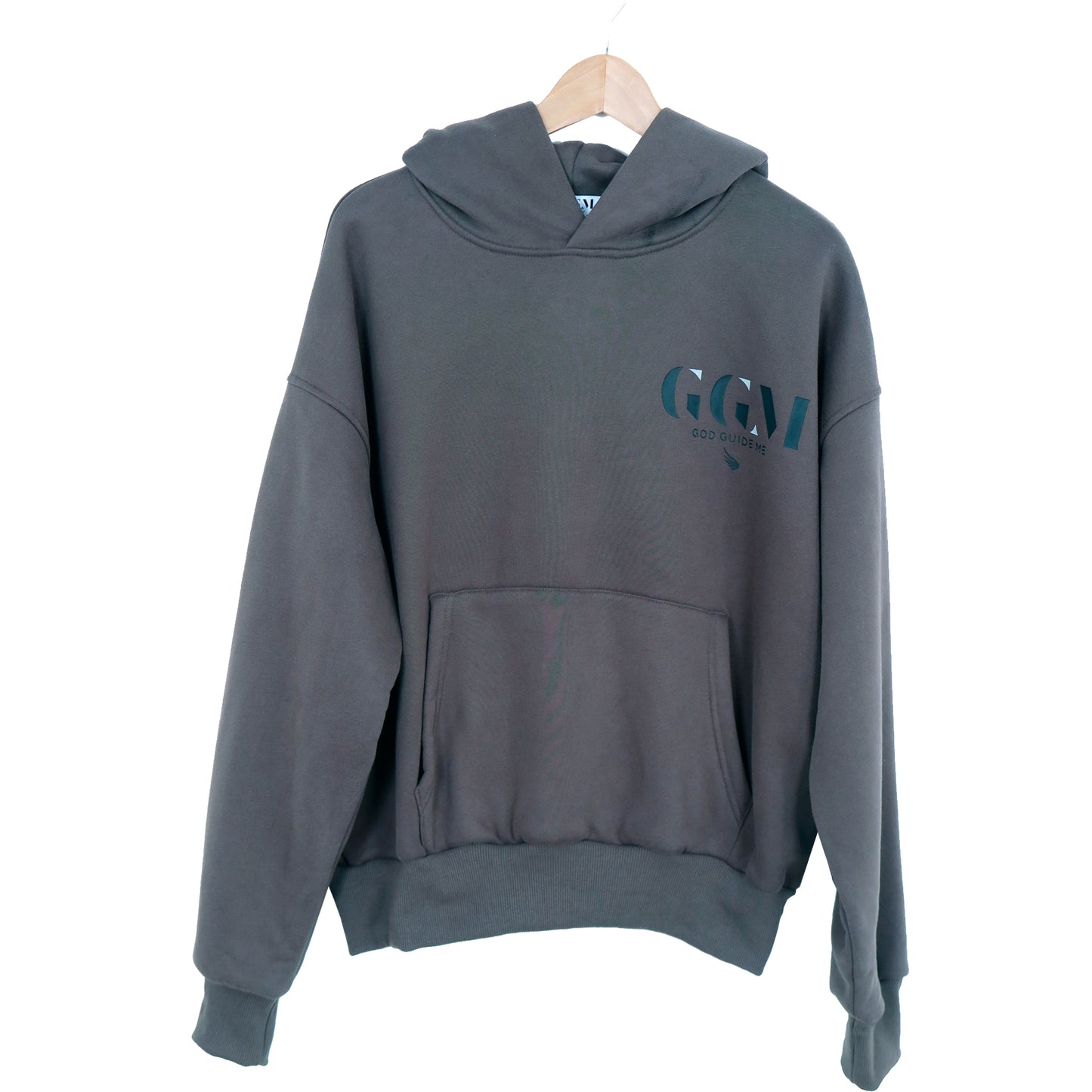 BASIC GREY CROPPED HODDIE