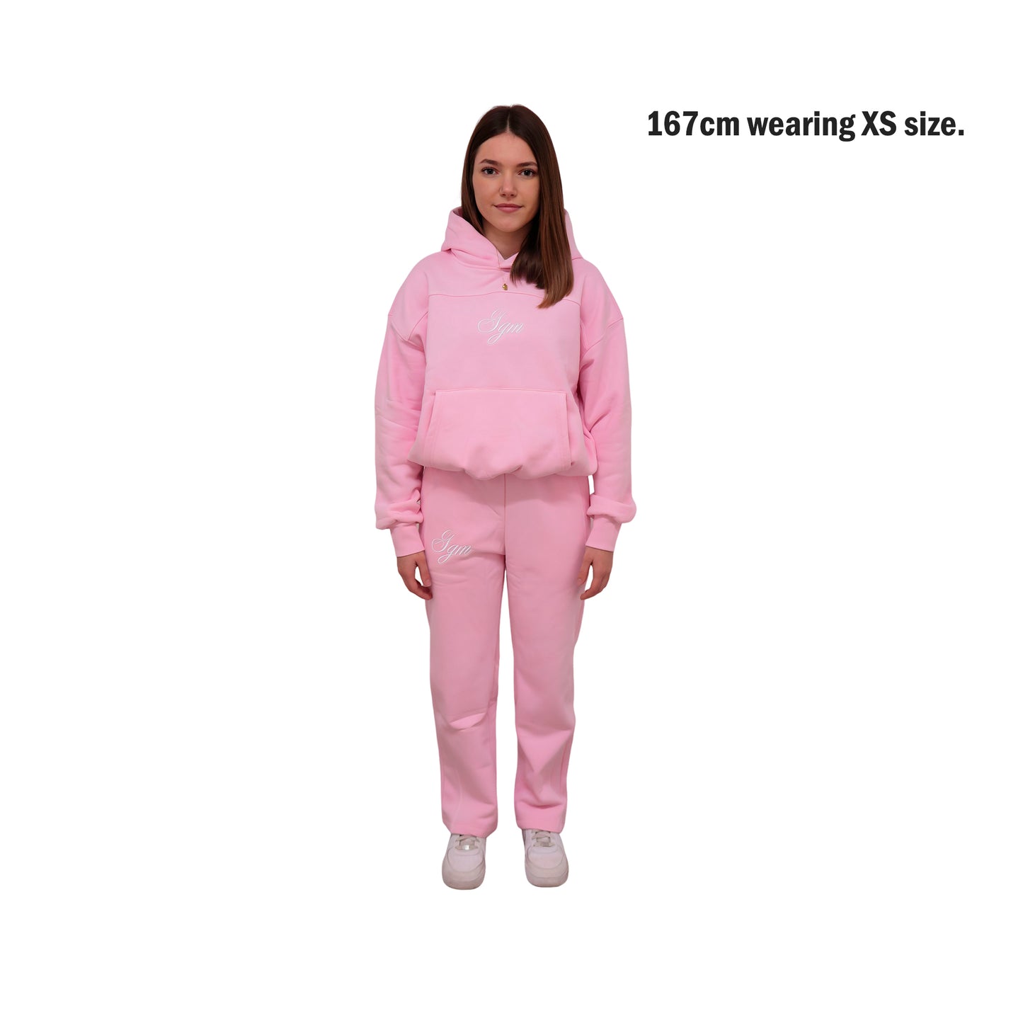 EMBROIDED PINK TRACKSUIT
