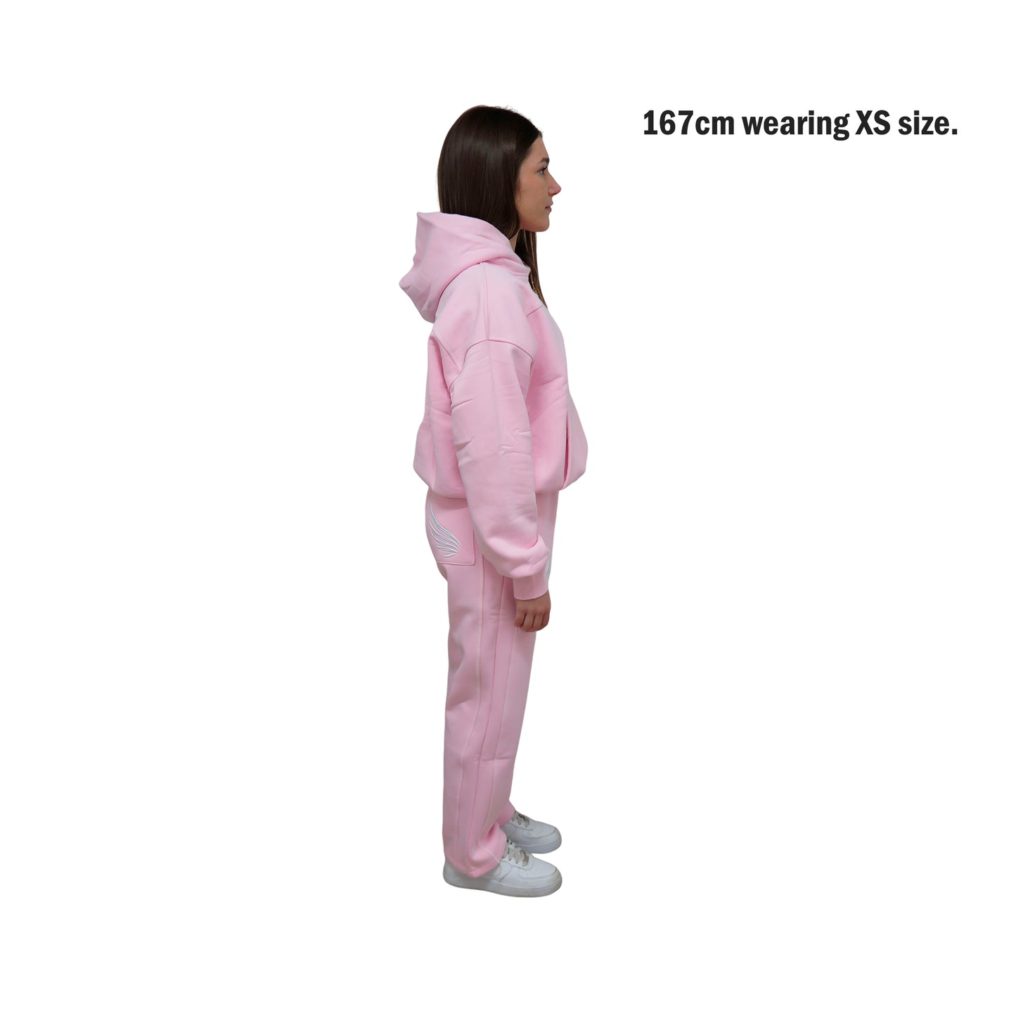 EMBROIDED PINK TRACKSUIT
