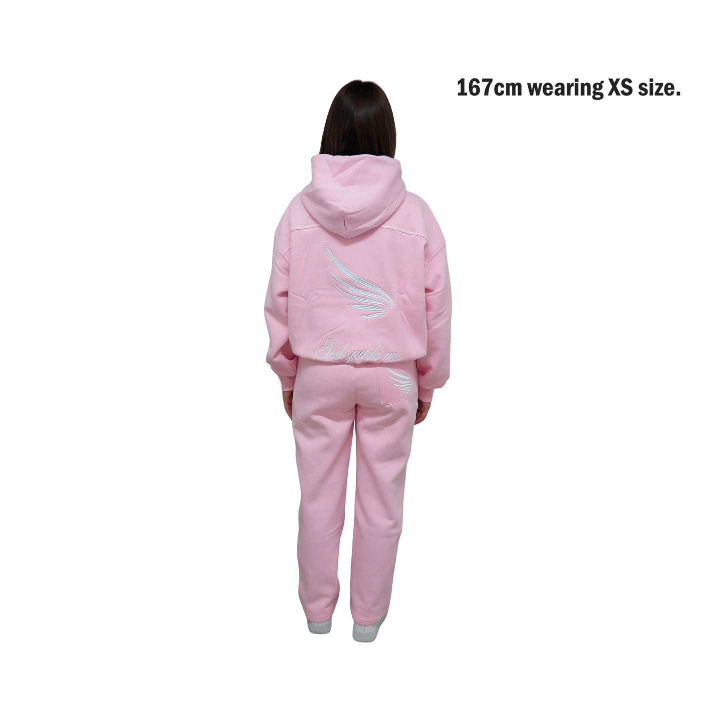 EMBROIDED PINK TRACKSUIT
